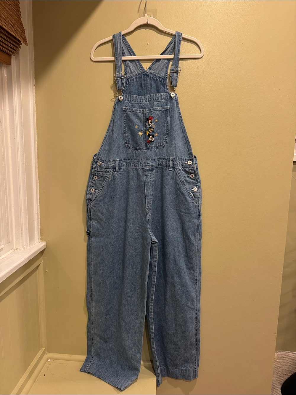 Vintage Mickey Unlimited Embroidered Disney Overalls